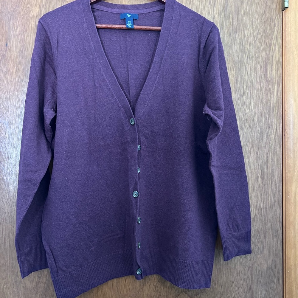 GAP Deep Purple Women's Cardigan